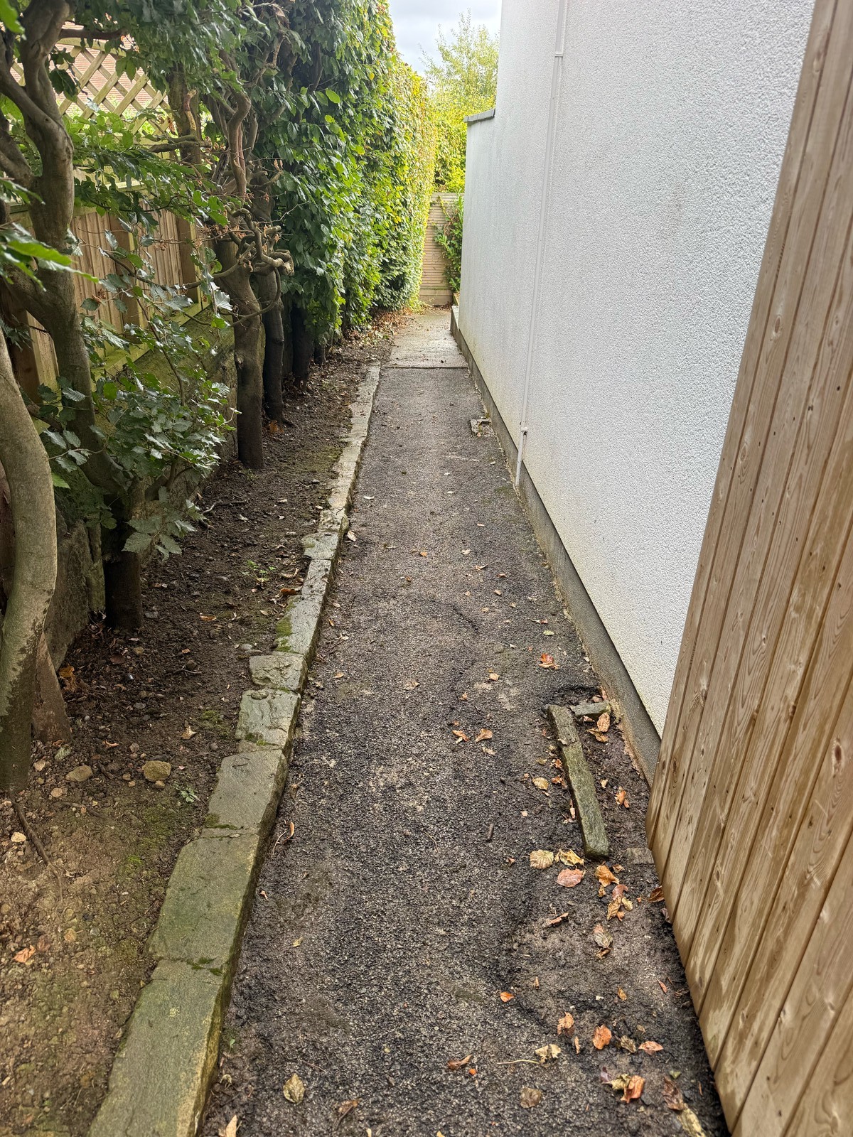 Jet washing — after